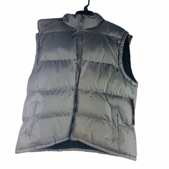 junction8 Other - Junction 8 Men’s Gray Hooded Puffer Vest NEW XXL